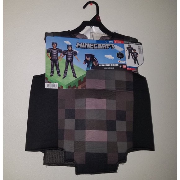 Disguise Costumes New Minecraft Netherite Armor Halloween Costume Boys Small 46 Poshmark